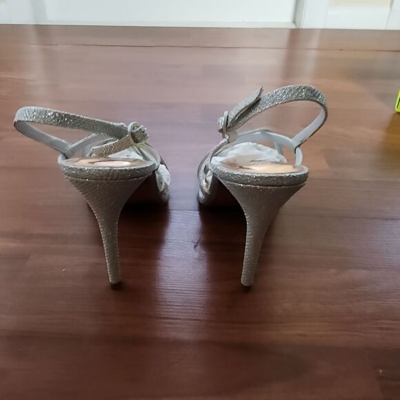 Ted Baker London Theana Silver Strappy Heel Sandal 6.5 NIB - Picture 8 of 10